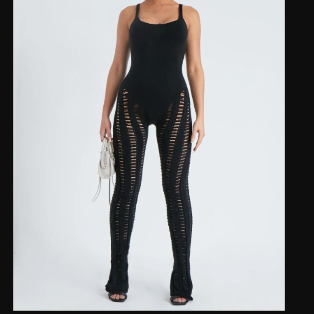 COPY - Missy Empire Laddered Jumpsuit - New With Tags - NWT